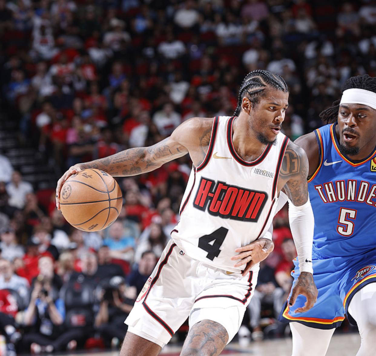 火箭大胜雷霆终结连败 火箭大胜雷霆终结连败